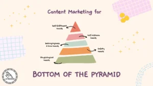 Content Marketing for Bottom of the Pyramid