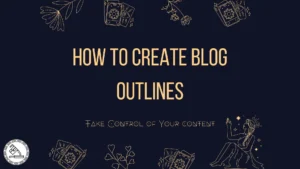 create SEO friendly blog outlines for content writers.