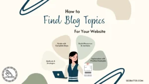 how to find blog topics for your website - featured image