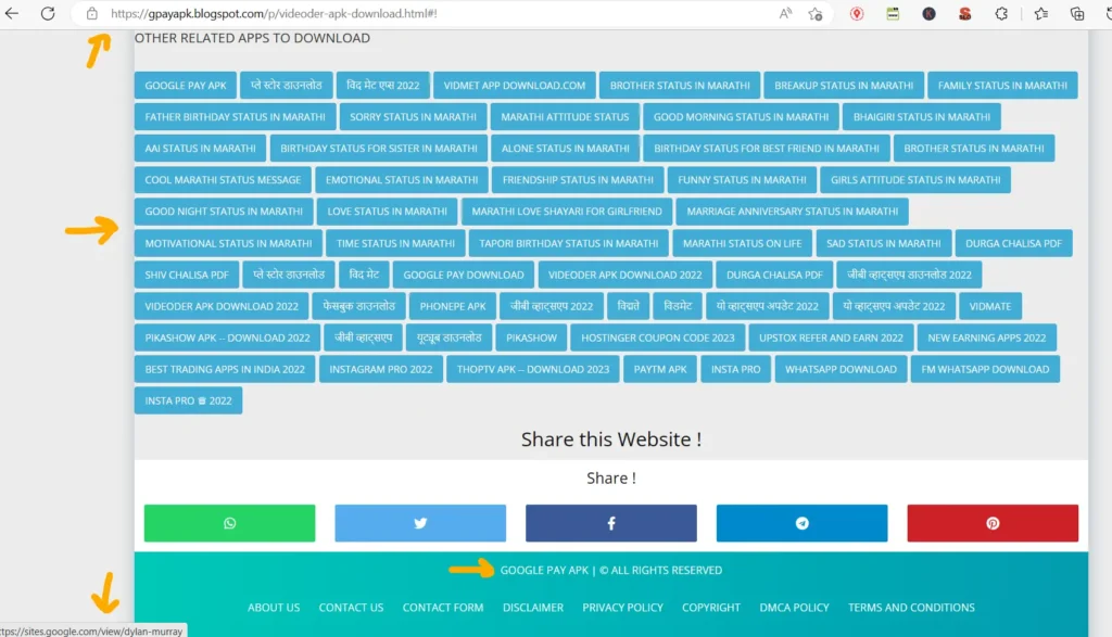 web 2.0 PBN example