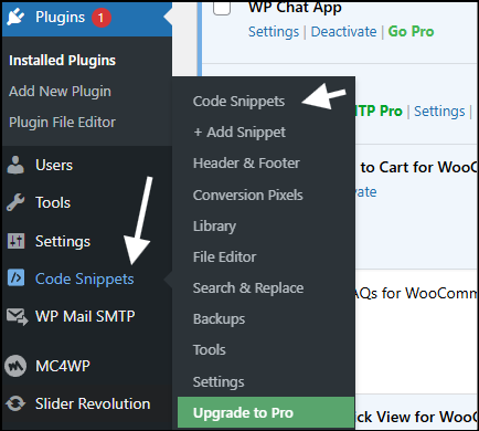 codesnippets wpcode wordpress