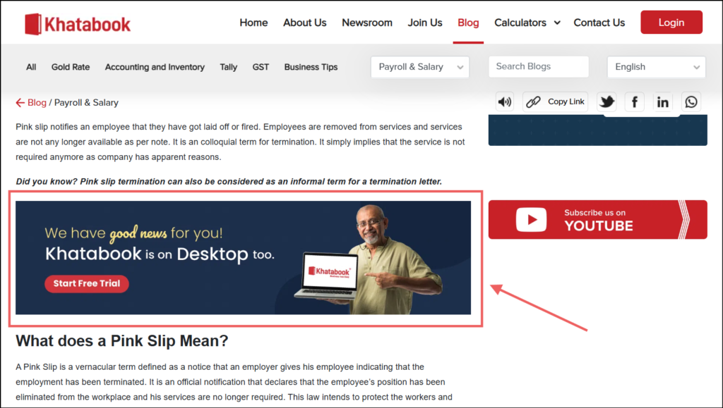 khatabook audit banner ads utm params : Technical SEO Audit of Khatabook [Fintech]