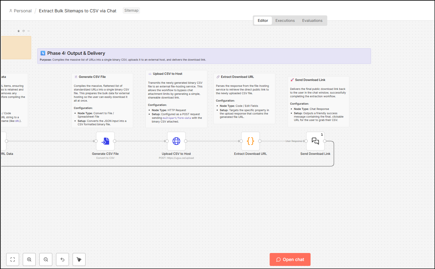 n8n bulk extract sitemap urls output delivery : Bulk Sitemap URLs Extraction Using n8n