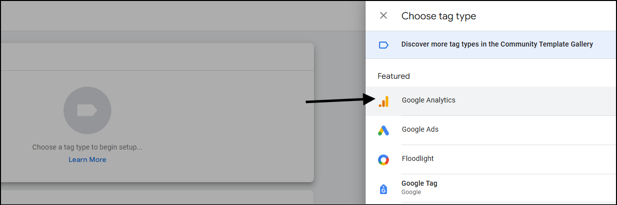 tag type google analytics gtm : Set Up ECommerce Events in GTM for Your WooCommerce Shop